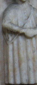 Bures St Stephen Thomas de Vere 1371 weeper dagger and baldrick